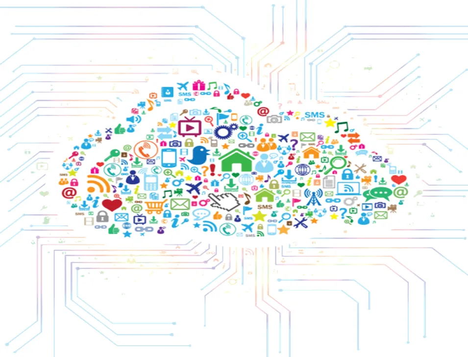 Cover graphic for "The Internet of Things, version 0.5" — the half-finished current state of connected devices and protocols