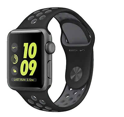 Custom Apple Watch Nike+ edition — the Nike-branded smartwatch from the Nike/Apple partnership