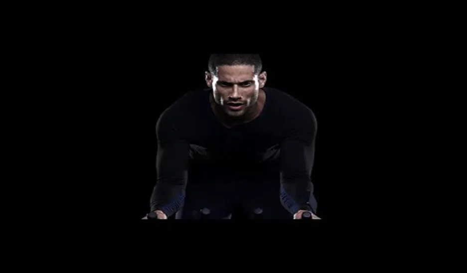 OMsignal biometric smartwear shirt — woven sensors plus a small black-box module track heart rate and breathing