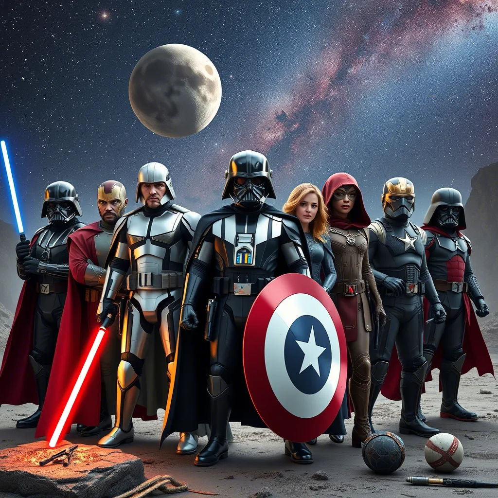 Illustration: Team-building soft skill — assembling your project team like Marvel's Avengers, each member with a unique power