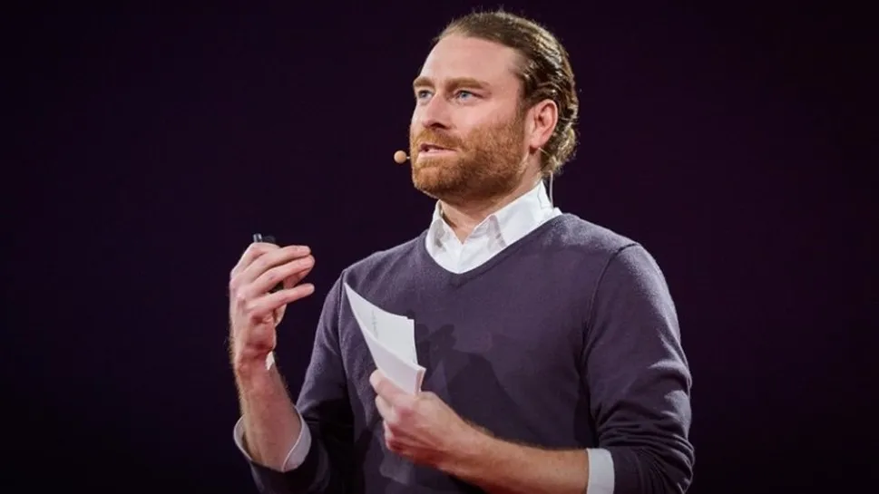 Portrait of Chris Milk, VR filmmaker and founder of Vrse.works, known for VR music videos and UN documentaries