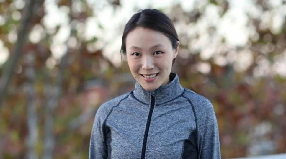 Portrait of Meng Li, co-founder and CEO of fitness wearable company Moov