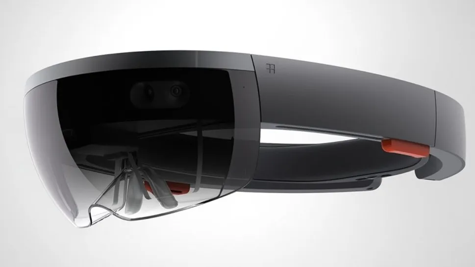 Microsoft HoloLens developer edition — augmented-reality headset launching at $3,000