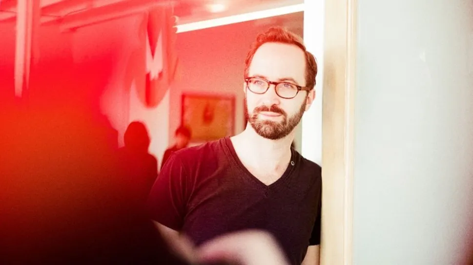 Portrait of Saschka Unseld, head of Facebook's Oculus Story Studio and former Pixar director