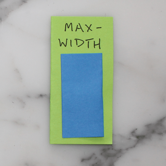 Max Width